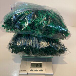Lego Bulk 2417 Plant Leaf Leaves 6x5 Green & Dark Green Mixed 814g 800+ Parts